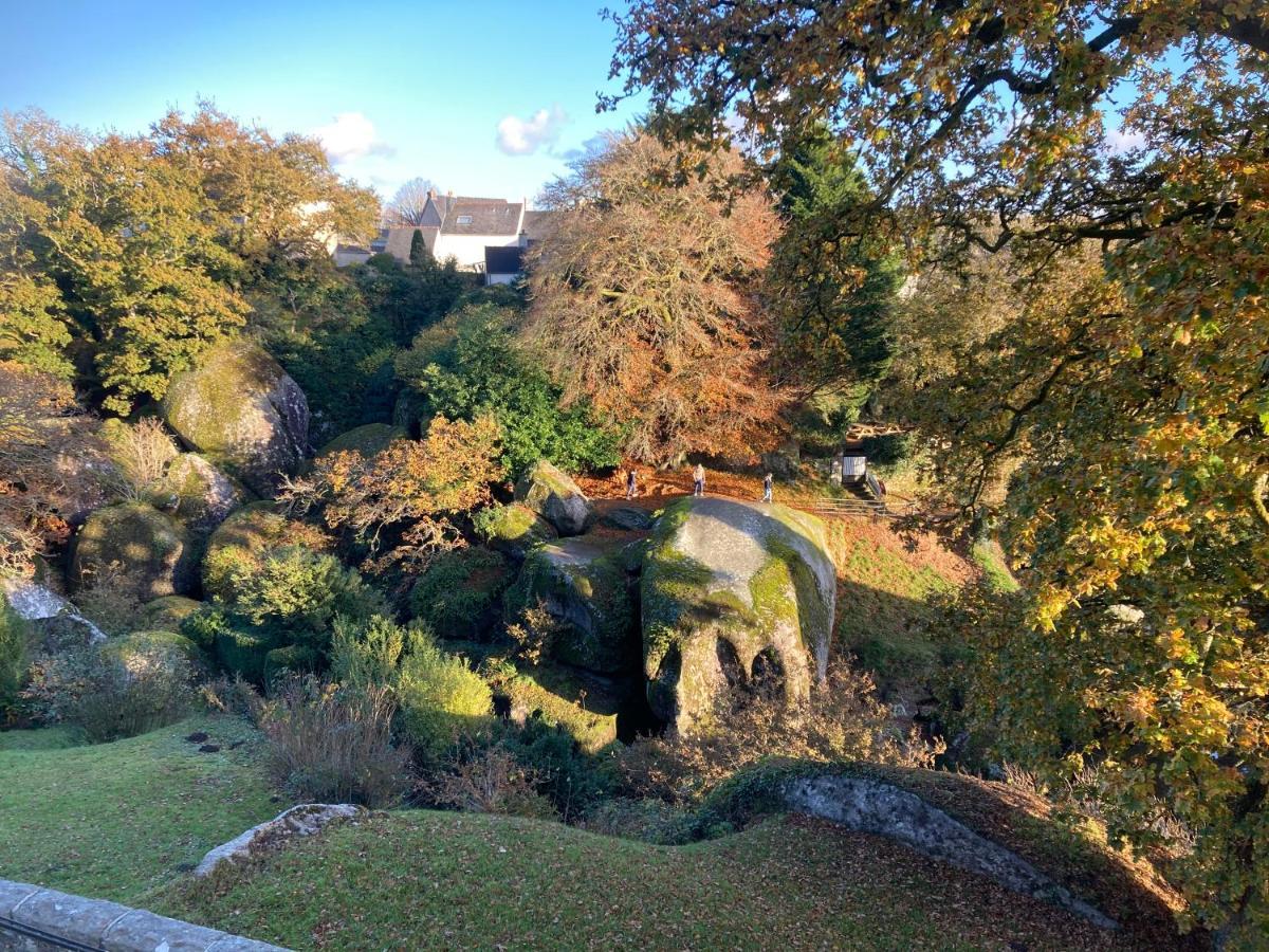 Appartamento Vue Imprenable Sur Le Moulin Du Chaos ! Huelgoat Esterno foto